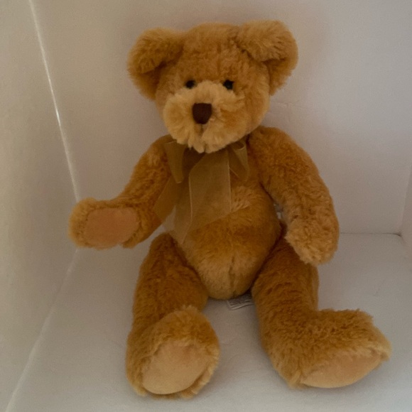 Chrisha Other - Vintage 2004 Christa Playful Plush Teddy Bear Plays Music 14” Smoke Free Home